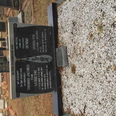 VERREYNE Thomas Jacobus 1909-1980 &amp; Bennie 1910-1999 :: STRYDOM ?.M.J. 18??-19??