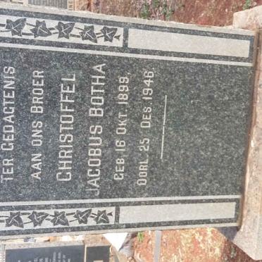 VERMEULEN Christoffel Jacobus Botha 1899-1946