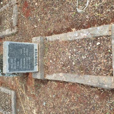 VORSTER Susara Susanna 1945-1945