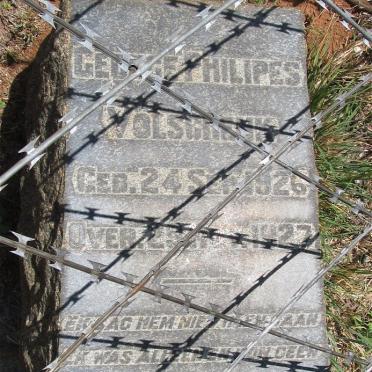 VOLSCHENK George Philipes 1926-1927