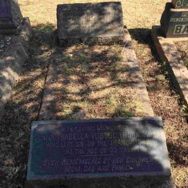 VOSLOO Anna Isabella nee KOK -1948 :: ? Cornelius -1927