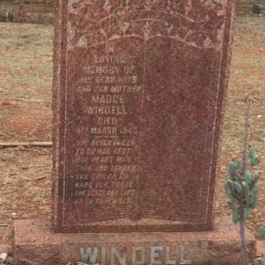 WINDELL Madge -1943