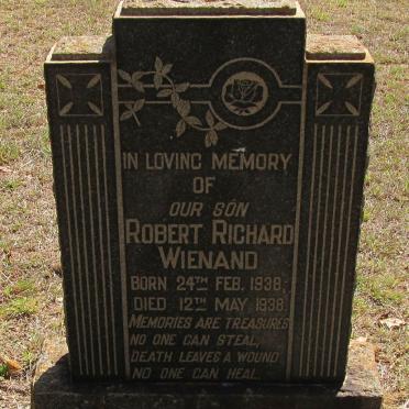 WIENAND Robert Richard 1938-1938