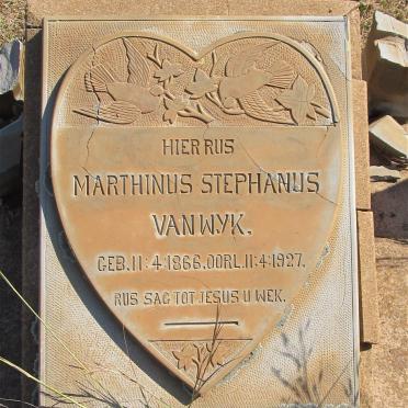 WYK Marthinus Stephanus, van 1866-1927