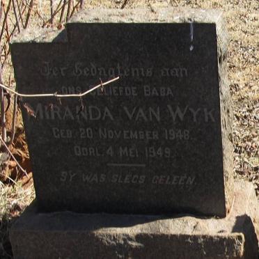 WYK Miranda, van 1948-1949