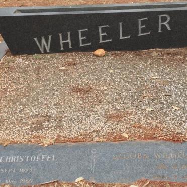 WHEELER Michael Christoffel 1893-1960 &amp; Jacoba Wilhelmina Janse 1908-19?7