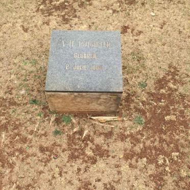 POTGIETER A.H. 1855-