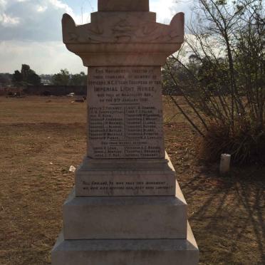 1. Imperial Light Horse Memorial