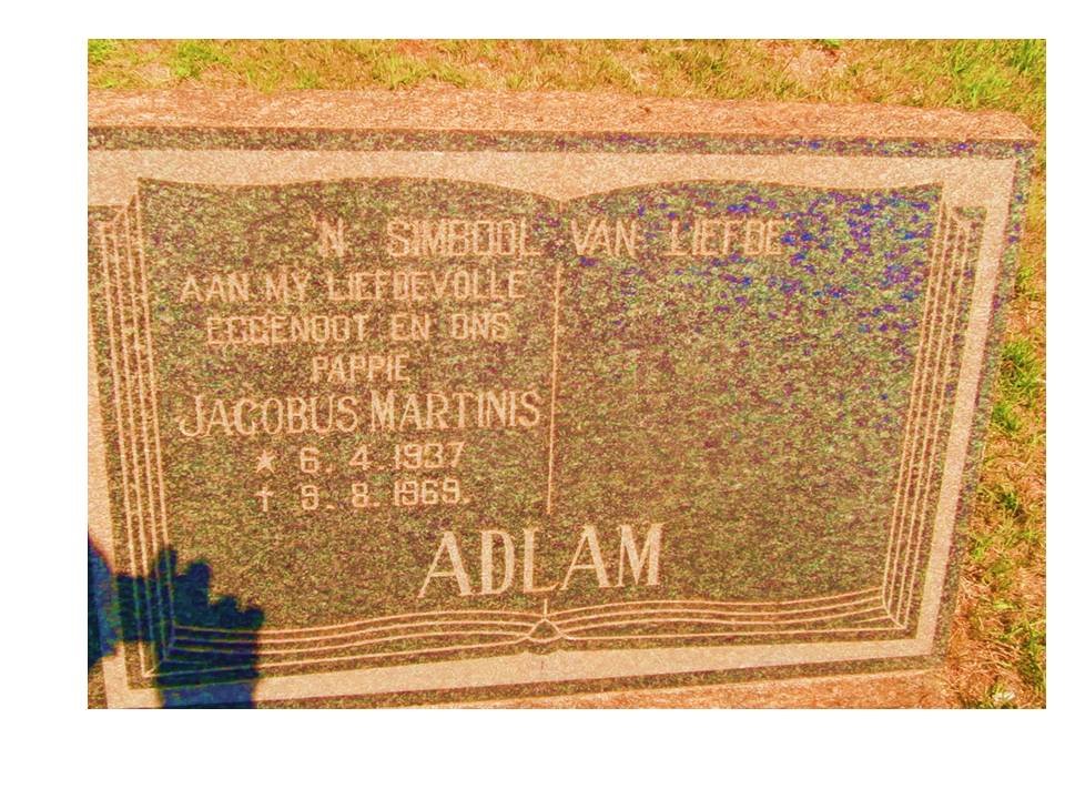 ADLAM Jacobus Martinis 1937-1969