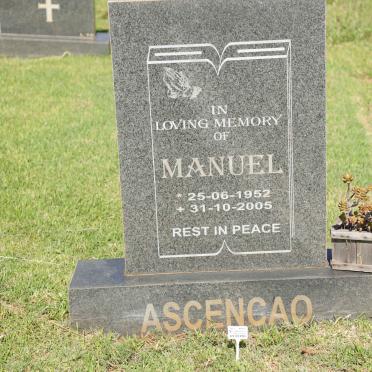 ASCENCAO Manuel 1952-2005