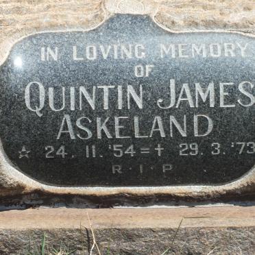 ASKELAND Quinton James 1954-1973