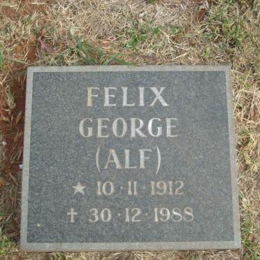 ALBU Felix George 1912-1988