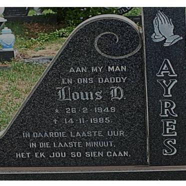 AYRES Louis D. 1949-1985