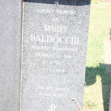 BALDOCCHI Mario 1903-1964