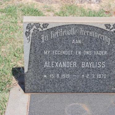 BAYLISS Alexander 1919-1970