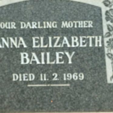BAILEY Anna Elizabeth -1969