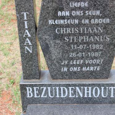 BEZUIDENHOUT Christiaan Stephanus 1982-1987