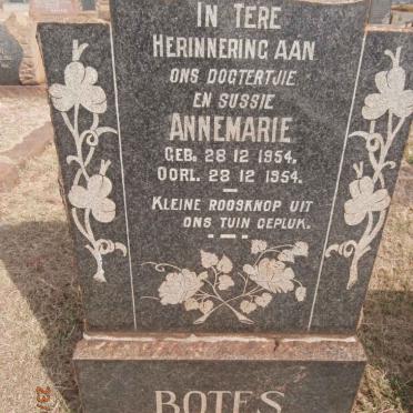 BOTES Annemarie 1954-1954