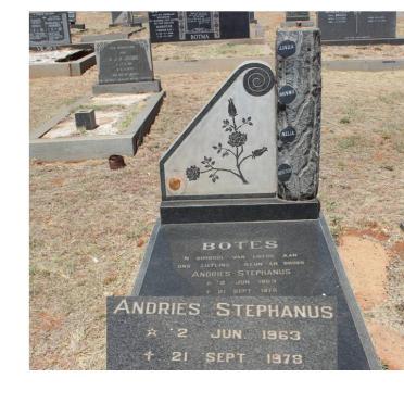 BOTES Andries Stephanus 1963-1978