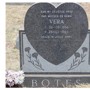 BOTES Vera 1916-1983