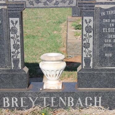 BREYTENBACH Frederick Gerhardus 1893-1962 &amp; Elsie Johanna  V. NIEKERK 1898-1981