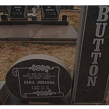 BUTTON Sara Johanna 1919-2000