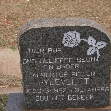 BYLEVELDT Albertus Pieter 1952-1956
