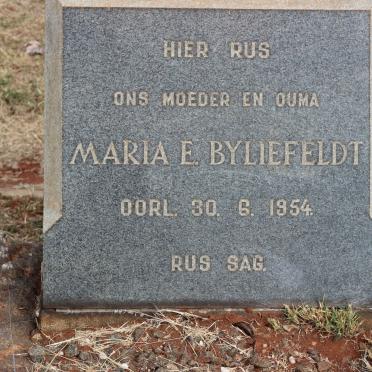 BYLIEFELDT Maria E. -1954