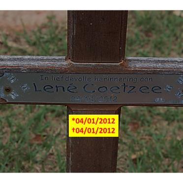 COETZEE Lené 2012-2012