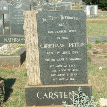 CARSTENS Christiaan Petrus -1966