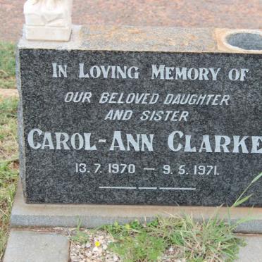 CLARKE Carol-Ann 1970-1971