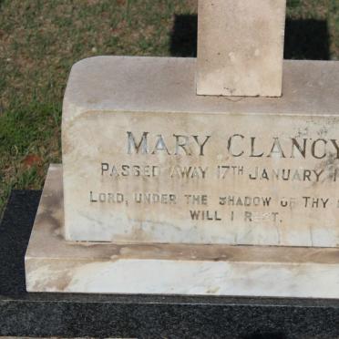 CLANCY Mary -1963
