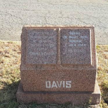 DAVIS Charles Pieter 1900-1948
