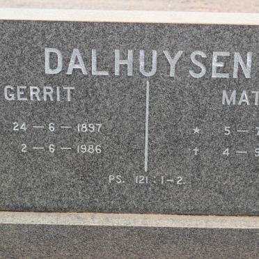 DALHUYSEN Gerrit 1897-1986 &amp; Matjé 1889-1984
