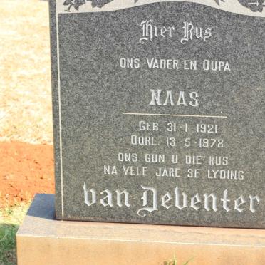DEVENTER Naas, van 1921-1978
