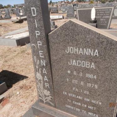 DIPPENAAR Johanna Jacoba 1884-1979