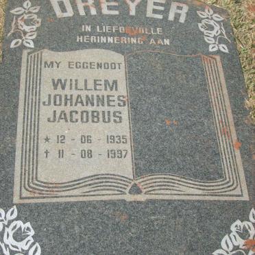DREYER Willem Johannes Jacobus 1935-1997