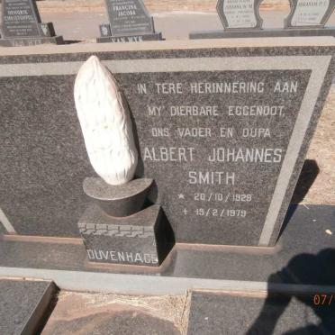 DUVENHAGE Albertus Johannes Smith 1929-1979