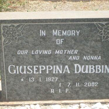 DUBBINI Giuseppina 1927-2002