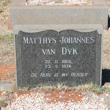 DYK Matthys Johannes, van 1905-1976