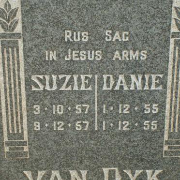 DYK Danie, van 1955-1955 :: VAN DYK Suzie 1957-1957