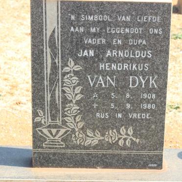 DYK Jan Arnoldus Hendrikus, van 1908-1980