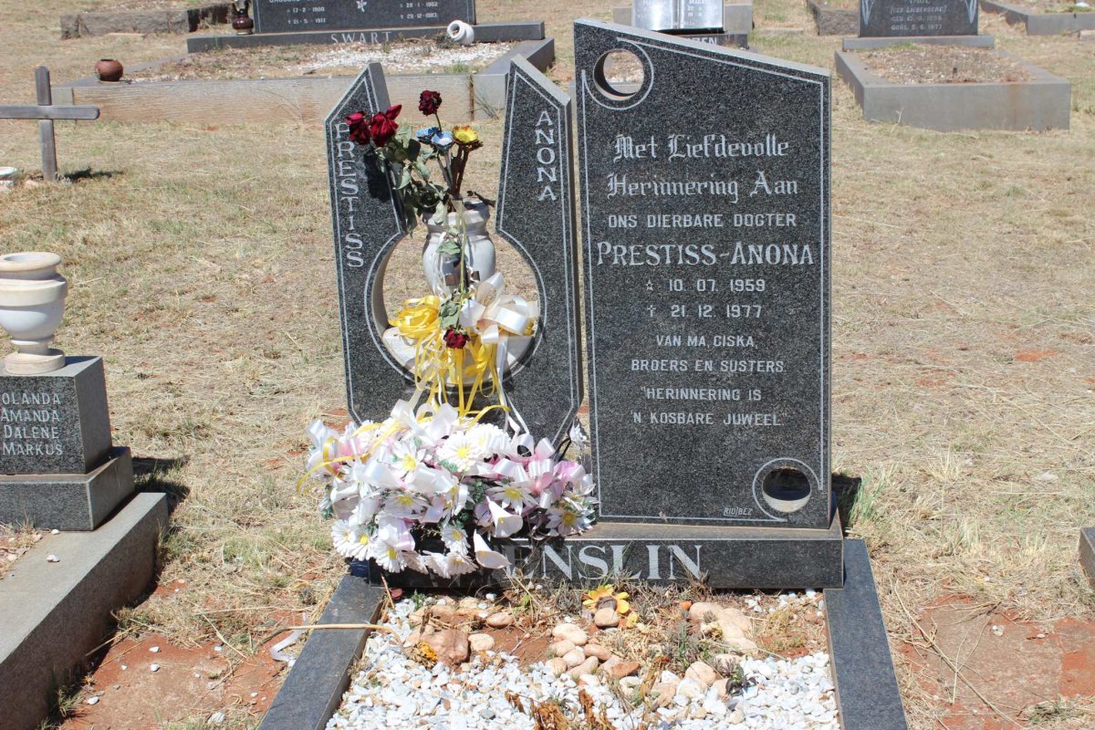 ENSLIN Prestiss-Anona 1959-1977