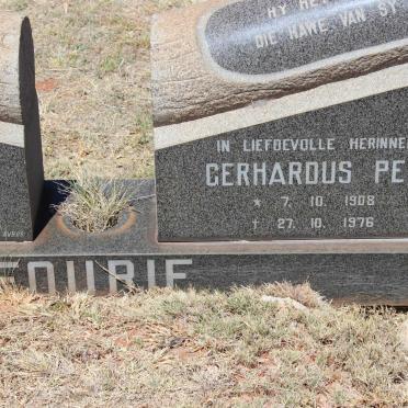 FOURIE Gerhardus Petrus 1908-1976