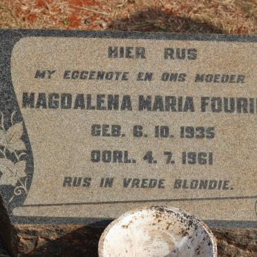 FOURIE Magdalena Maria 1935-1961