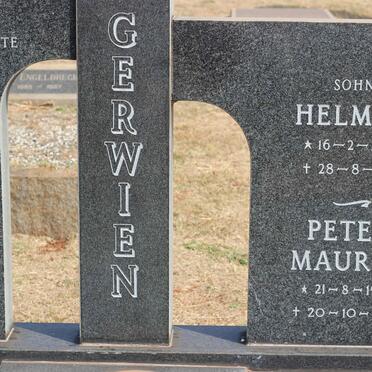 GERWIEN Helmut 1948-1971 :: GERWIEN Peter Maurer 1937-1988