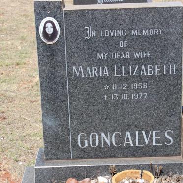 GONCALVES Maria Elizabeth 1956-1977