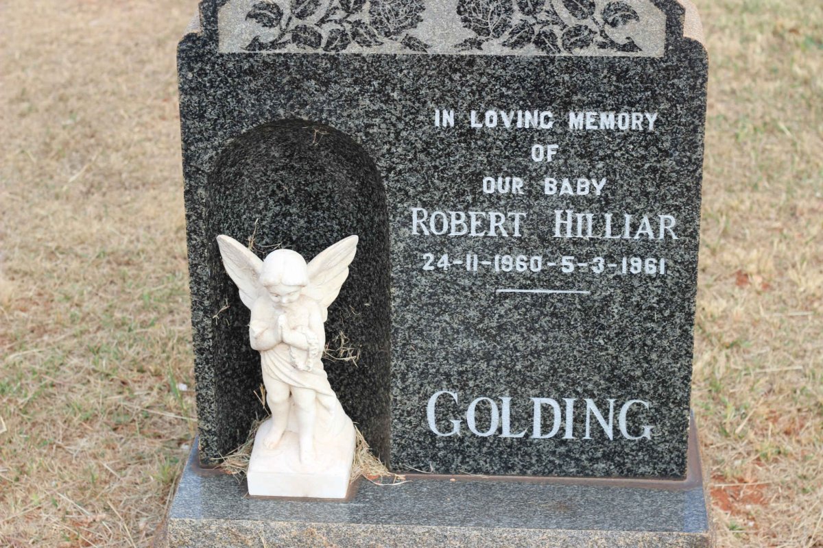 GOLDING Robert Hilliar 1960-1961