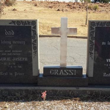 GRASSI Laurie Joseph 1910-1966 &amp; Virginia 1910-1974