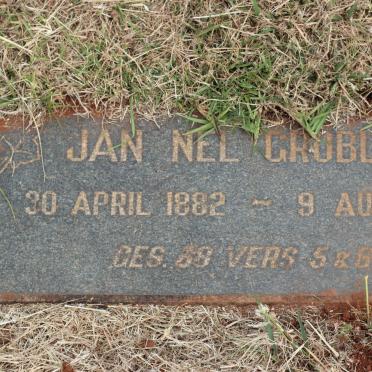 GROBLER Jan Nel 1882-1953